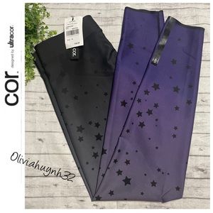 NWT COR by Ultracor Galaxy Ombre Leggings